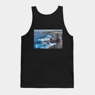 Rugged Australian Coastline At Cape Solander Tank Top